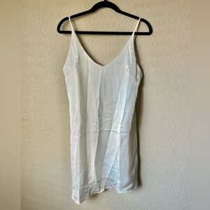 Six Crisp Days Satin Slip Dress